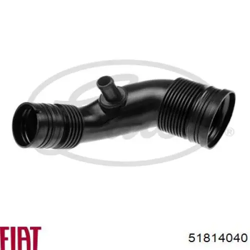  Króciec powietrza, przepływomierz Fiat Doblo 2