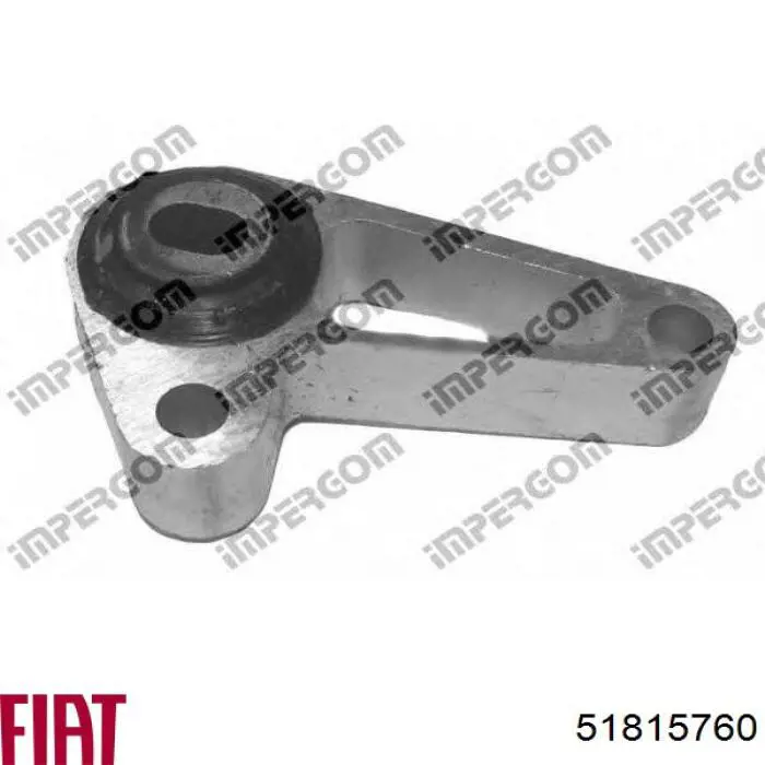 Wspornik tylnej poduszki (podpory) silnika 51815760 Fiat/Alfa/Lancia