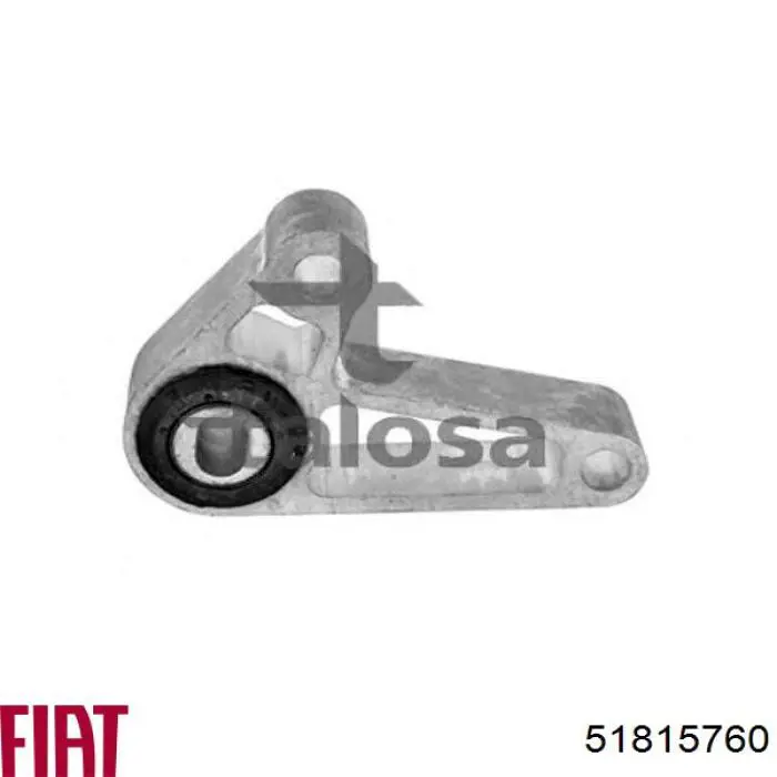 Do koszyka 51815760 Fiat/Alfa/Lancia Wspornik tylnej poduszki (podpory) silnika