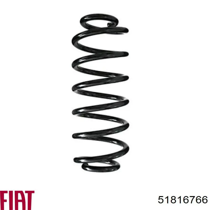 Sprężyna tylna do Fiat Linea  323