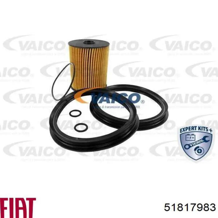 Do koszyka 51817983 Fiat/Alfa/Lancia Filtr paliwa