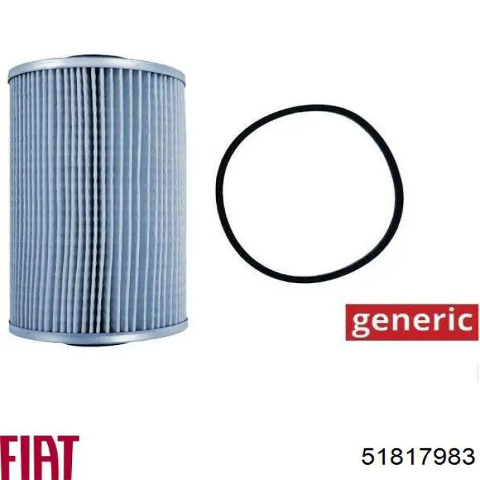 Filtr paliwa 51817983 Fiat/Alfa/Lancia