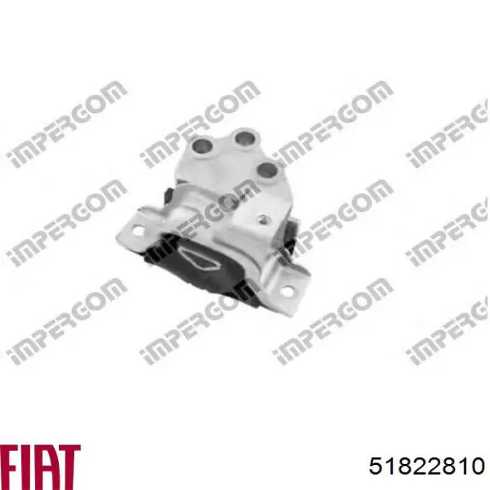 Poduszka (podpora) silnika tylna 51822810 Fiat/Alfa/Lancia