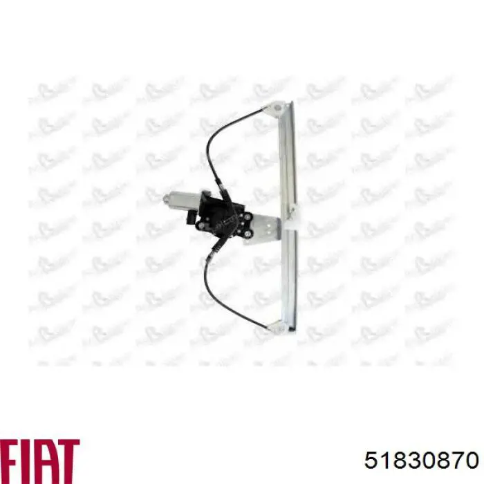 Mechanizm podnoszenia szyby drzwi przednich lewych Fiat/Alfa/Lancia 51830870 cena, od 91,89 USD