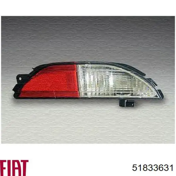 Lampa zespolona tylna lewa 51833631 Fiat/Alfa/Lancia