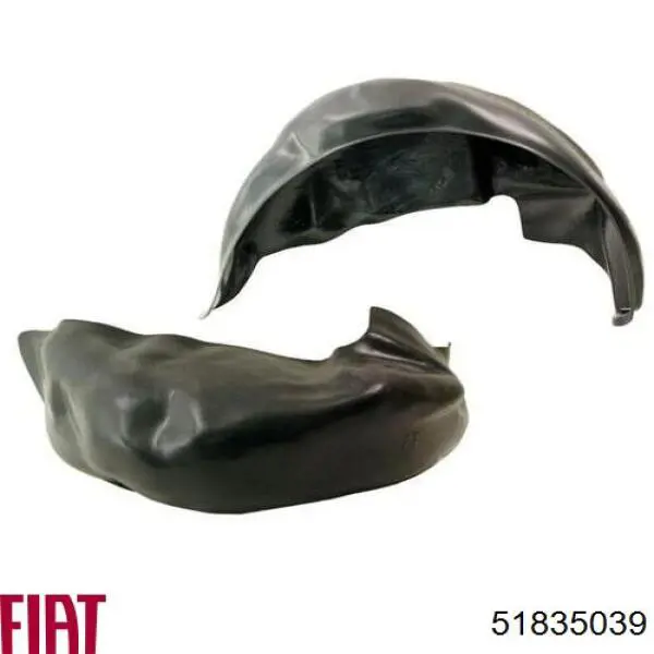 Nadkole błotnika przedniego prawe Fiat/Alfa/Lancia 51835039 cena, od 15,72 USD
