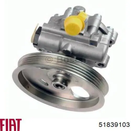 Pompa wspomagania hydraulicznego kierownicy 51839103 Fiat/Alfa/Lancia