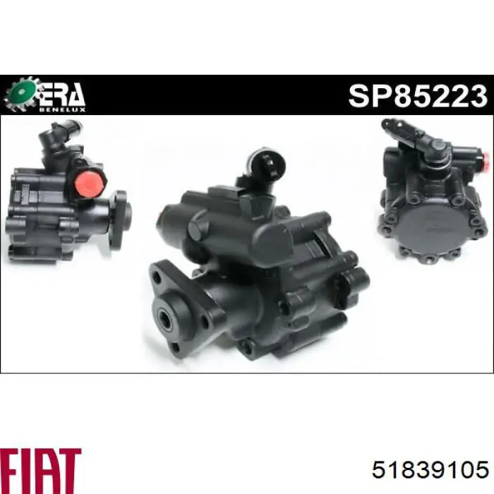 Pompa wspomagania hydraulicznego kierownicy Fiat/Alfa/Lancia 51839105 cena, od 81,72 USD