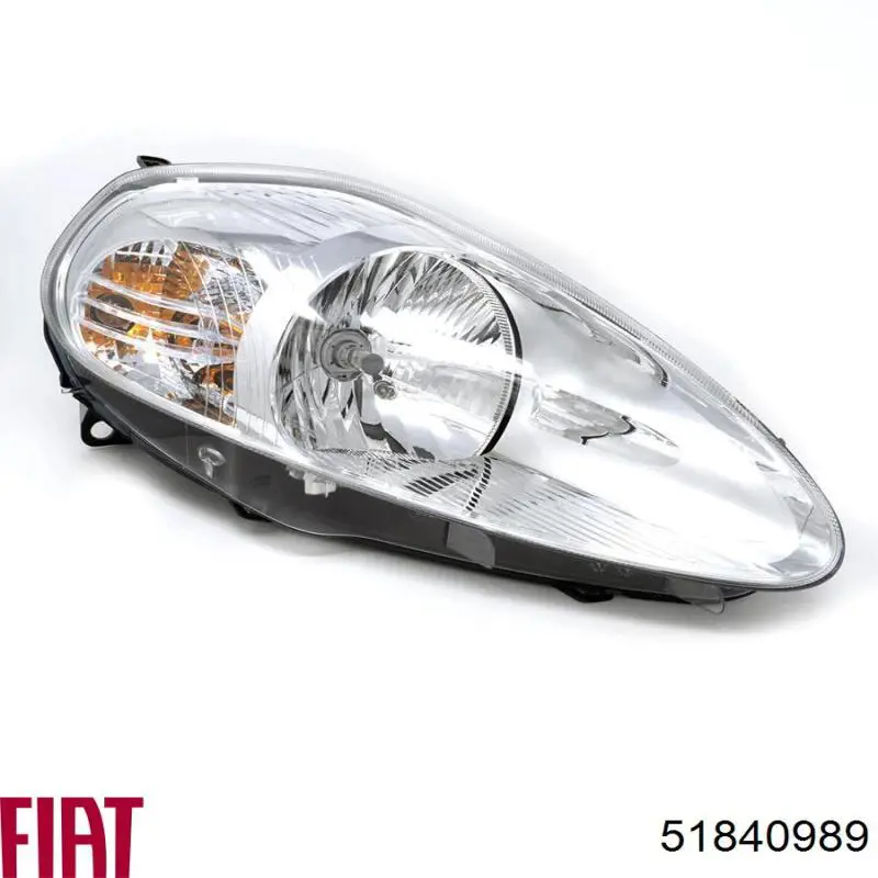 Do koszyka 51840989 Fiat/Alfa/Lancia Reflektor prawy