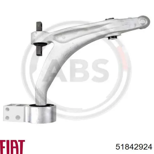 51842924 Fiat/Alfa/Lancia Wahacz zawieszenia przedniego dolny prawy