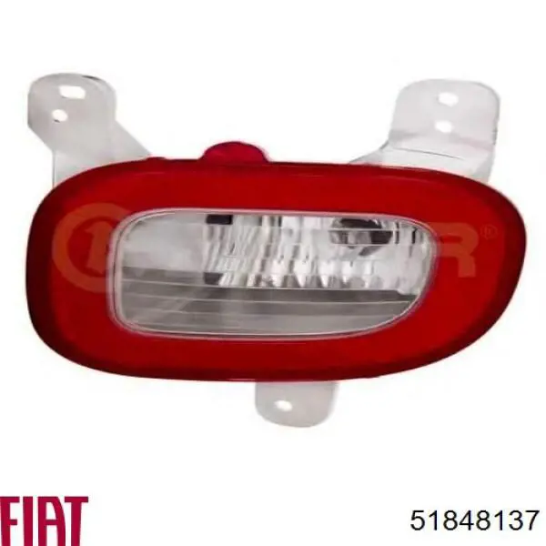 Światło cofania Fiat/Alfa/Lancia 51848137 cena, od 53,69 USD