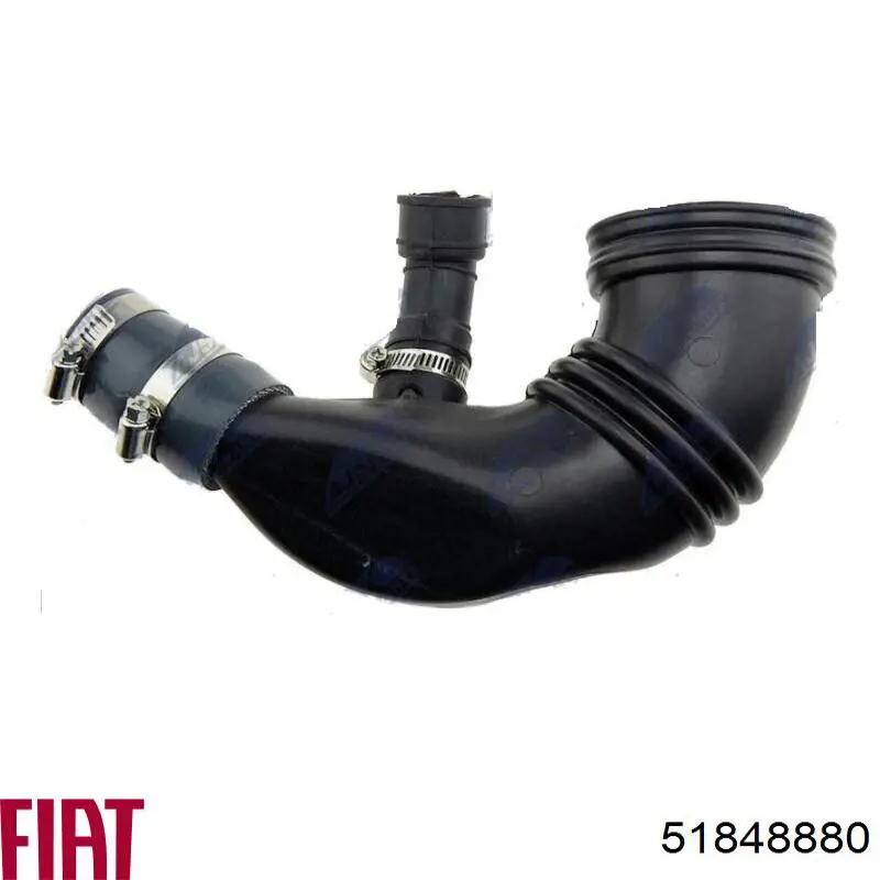 51848880 Fiat/Alfa/Lancia Króciec powietrza, przepływomierz
