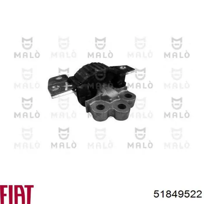 Do koszyka 51849522 Fiat/Alfa/Lancia Poduszka (podpora) silnika prawy przednia