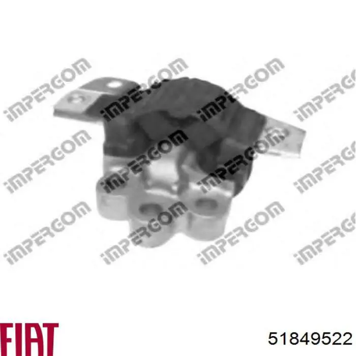 51849522 Fiat/Alfa/Lancia Poduszka (podpora) silnika prawy przednia