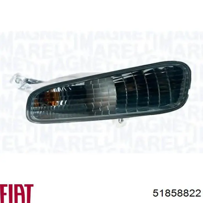 Do koszyka 51858822 Fiat/Alfa/Lancia Lampa pozycyjna (kierunkowskaz) w zderzaku prawa