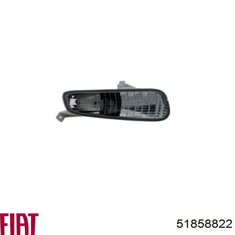 Do koszyka 51858822 Fiat/Alfa/Lancia Lampa pozycyjna (kierunkowskaz) w zderzaku prawa