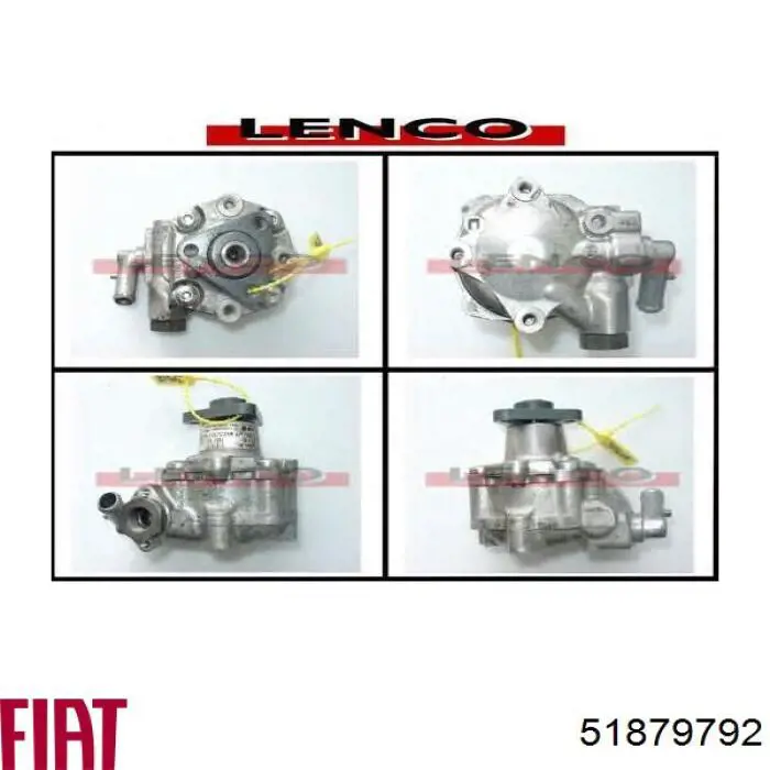 Pompa wspomagania hydraulicznego kierownicy Fiat/Alfa/Lancia 51879792 cena, od 111,19 USD