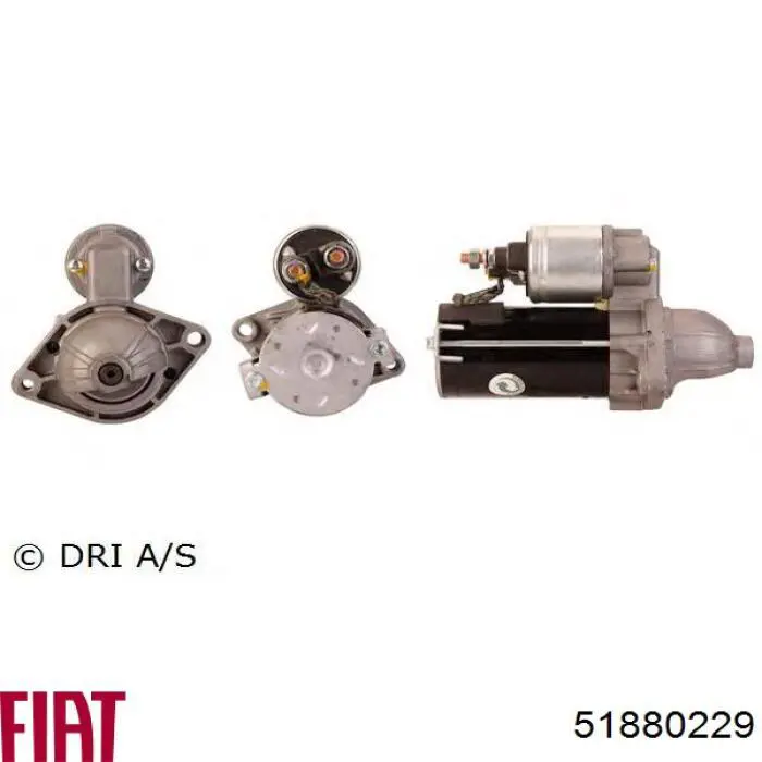 Rozrusznik Fiat/Alfa/Lancia 51880229 cena, od 76,22 USD