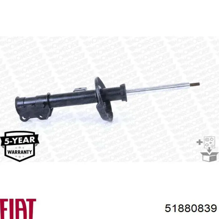 Amortyzator przedni lewy Fiat/Alfa/Lancia 51880839 cena, od 59,36 USD