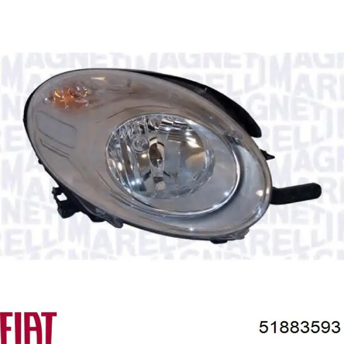 Reflektor lewy Fiat/Alfa/Lancia 51883593 cena, od 158,34 USD