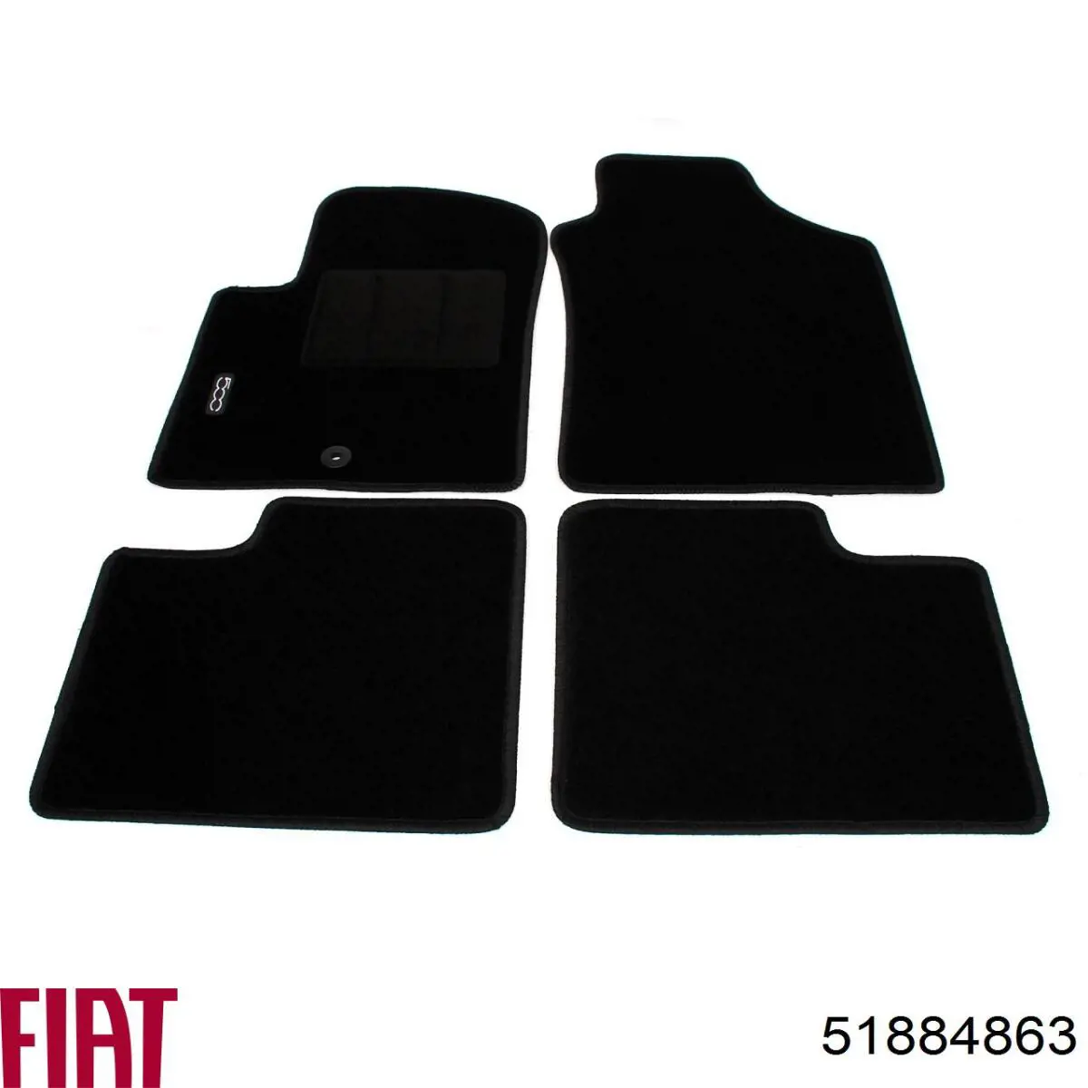 Kołpak do obręczy koła Fiat/Alfa/Lancia 51884863