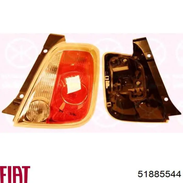 Do koszyka 51885544 Fiat/Alfa/Lancia Lampa zespolona tylna prawa