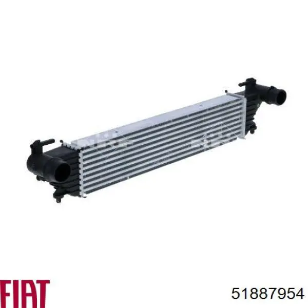 Chłodnica intercoolera Fiat/Alfa/Lancia 51887954 cena, od 117,48 USD
