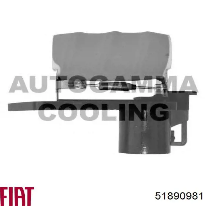 Regulator obrotów wentylatora (sterownik) Fiat/Alfa/Lancia 51890981 cena, od 16,47 USD