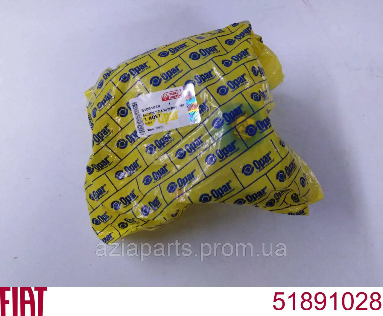 Zbiorniczek wyrównawczy układu chłodzenia Fiat/Alfa/Lancia 51891028 cena, od 26,56 USD