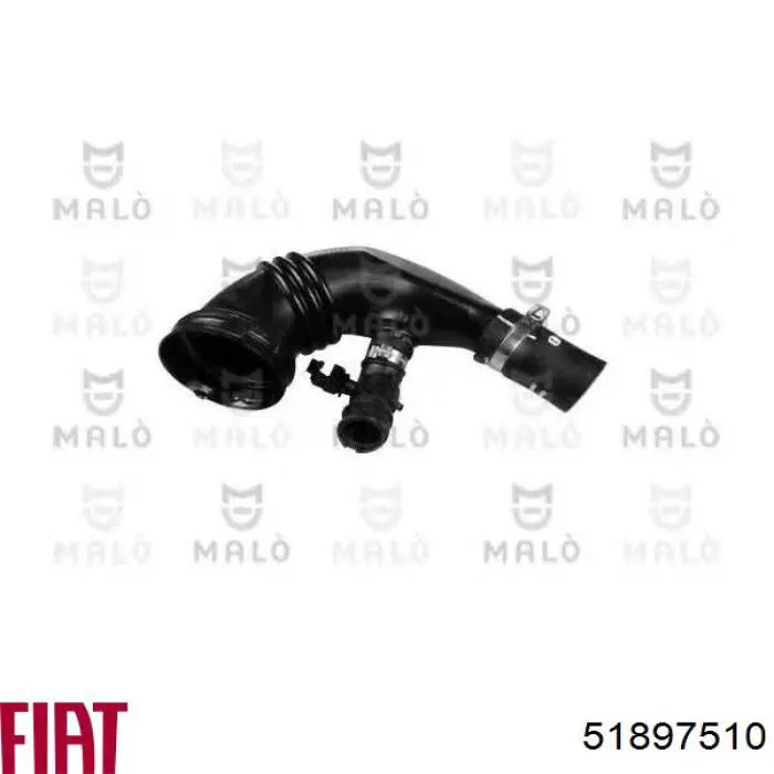 51897510 Fiat/Alfa/Lancia Króciec powietrza, przepływomierz