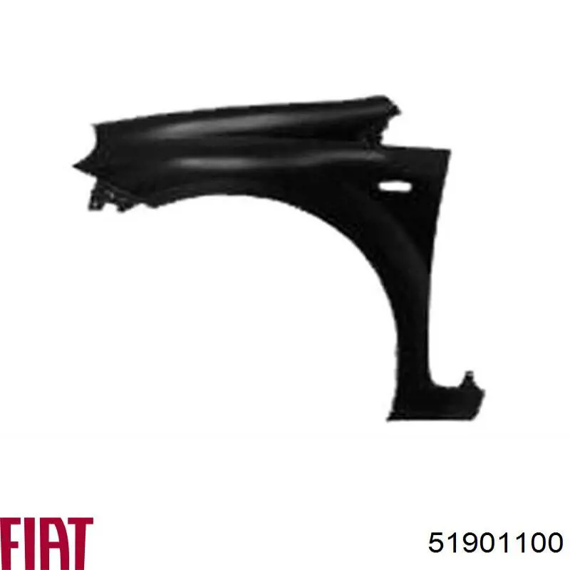 Błotnik przedni prawy Fiat/Alfa/Lancia 51901100 cena, od 104,27 USD