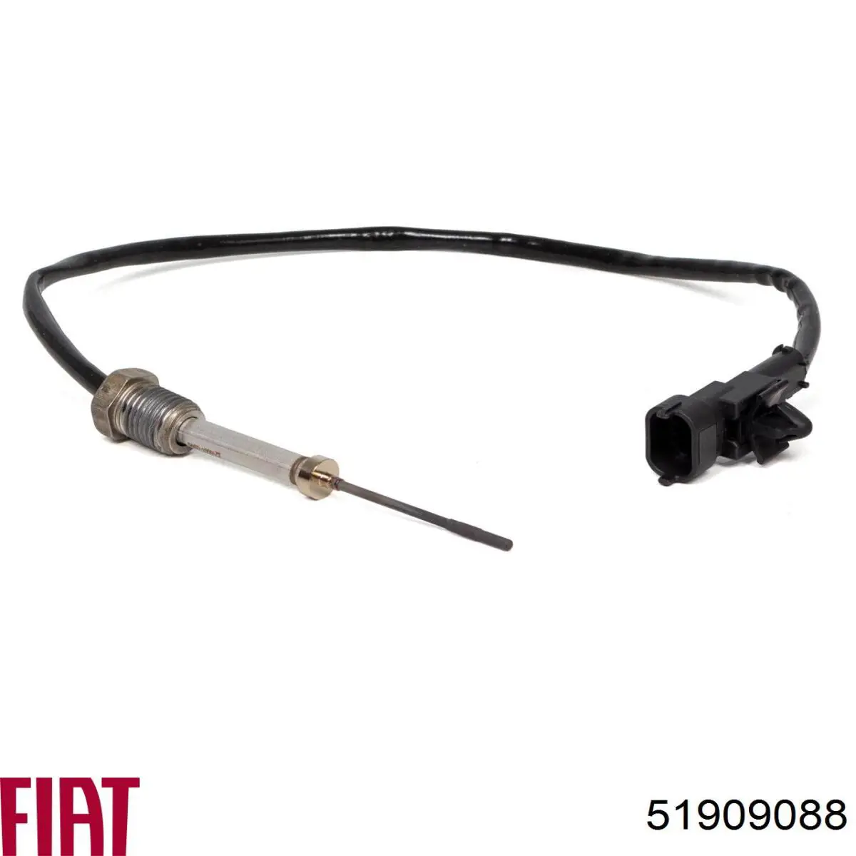 Czujnik temperatury spalin, przed filtrem cząstek stałych 51909088 Fiat/Alfa/Lancia