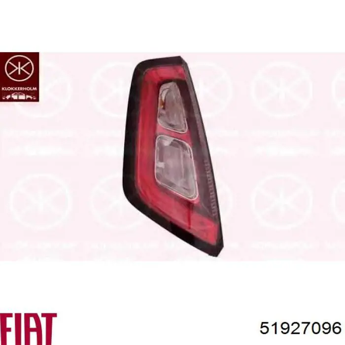 51927096 Fiat/Alfa/Lancia Lampa zespolona tylna prawa