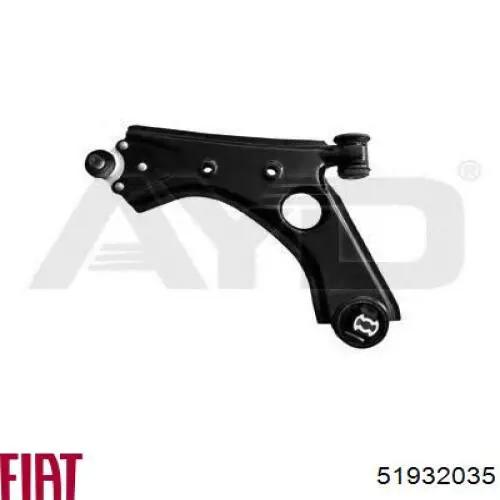 Wahacz zawieszenia przedniego dolny lewy 51932035 Fiat/Alfa/Lancia