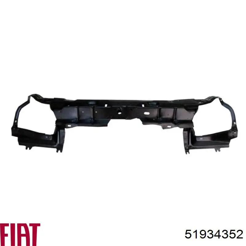 Osłona chłodnicy kompletna (panel mocowania reflektorów) Fiat Doblo I awangarda (223) (2001 - 2010) cena, od 114,22 USD