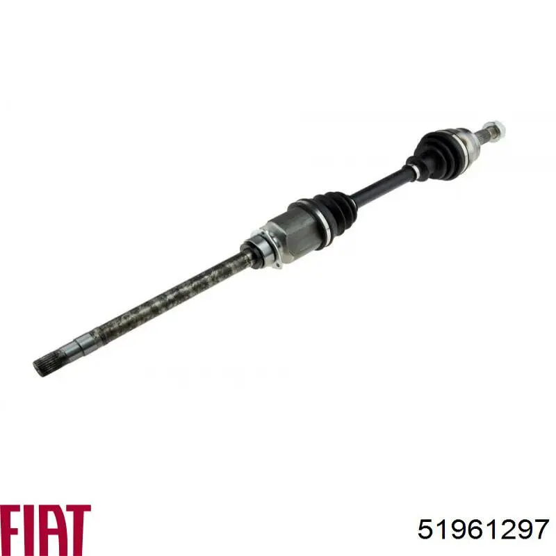 Do koszyka 51961297 Fiat/Alfa/Lancia Półoś napędowa przednia lewa