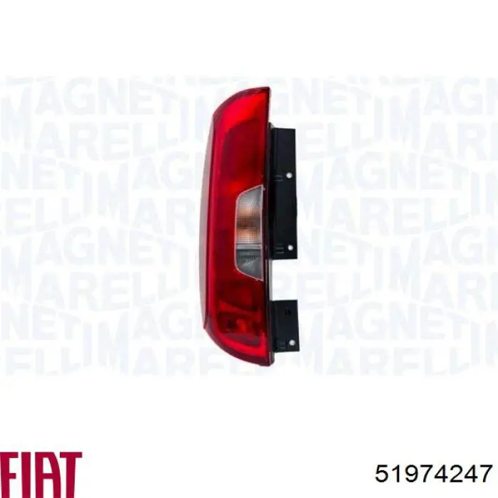 Lampa zespolona tylna prawa LLL281 Magneti Marelli