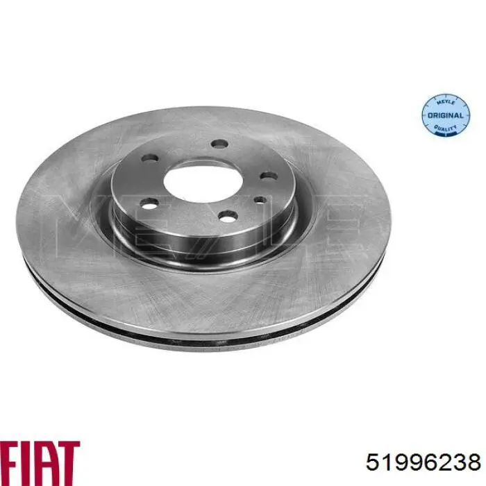 51996238 Fiat/Alfa/Lancia Tarcza hamulcowa przednia