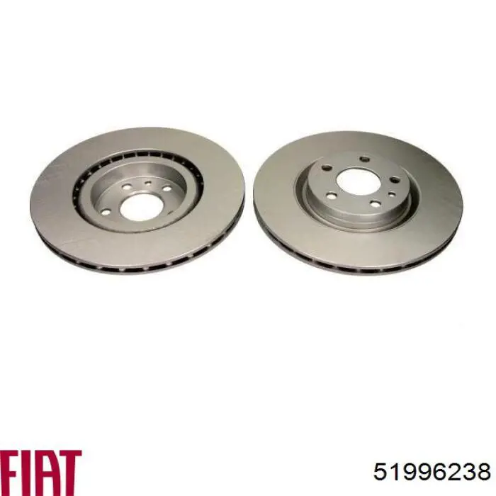 Tarcza hamulcowa przednia Fiat/Alfa/Lancia 51996238 cena, od 45,09 USD