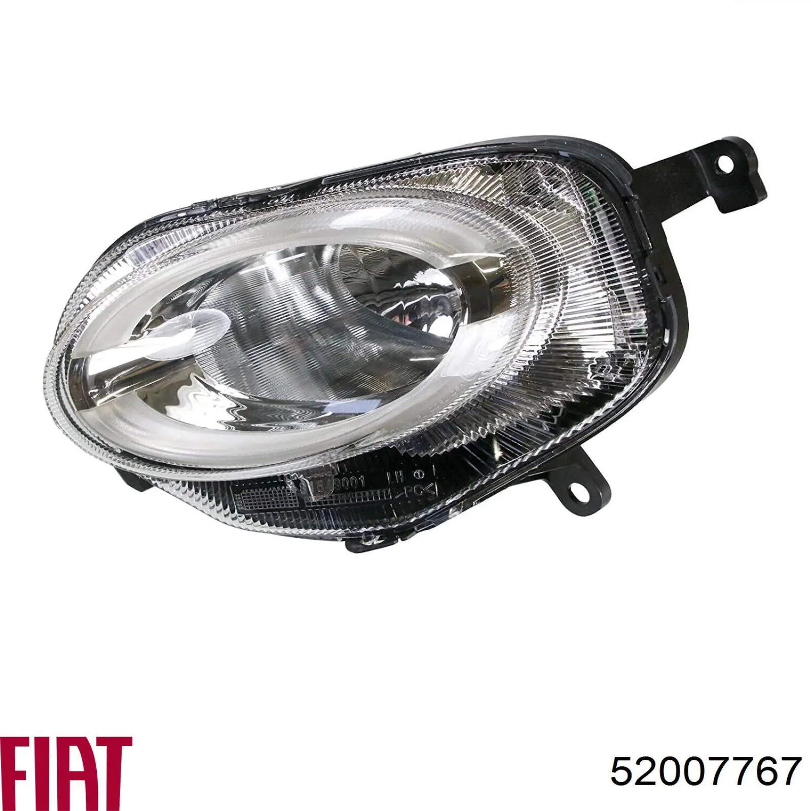 Reflektor lewy 52007767 Fiat/Alfa/Lancia