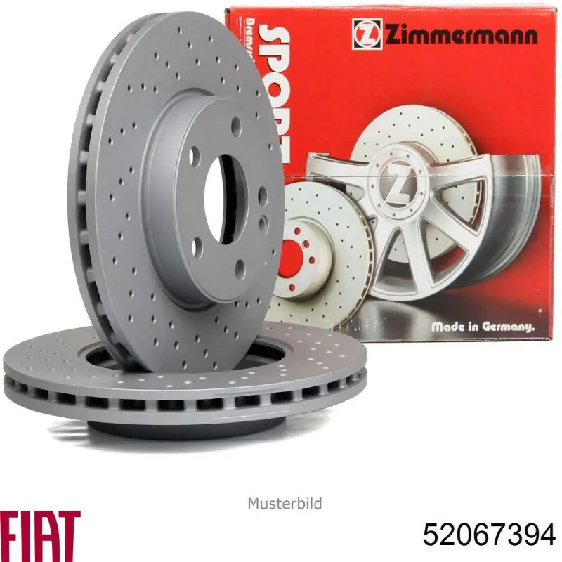 Tarcza hamulcowa przednia Fiat/Alfa/Lancia 52067394 cena, od 70,19 USD