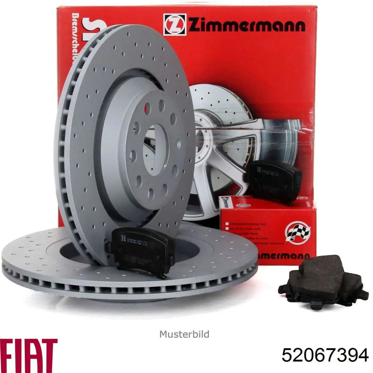 Do koszyka 52067394 Fiat/Alfa/Lancia Tarcza hamulcowa przednia