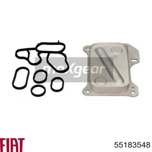 Chłodnica oleju Fiat/Alfa/Lancia 55183548 cena, od 43,47 USD