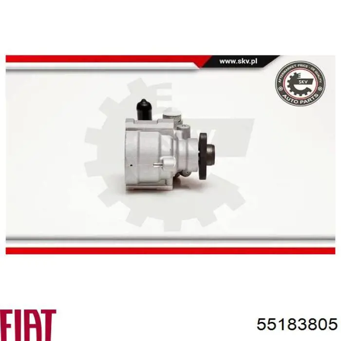 Pompa wspomagania hydraulicznego kierownicy Fiat/Alfa/Lancia 55183805
