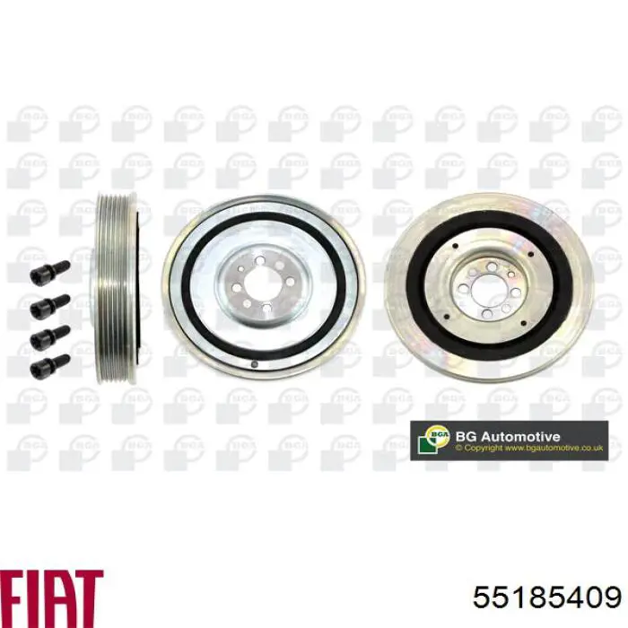 Koło pasowe wału korbowego Fiat/Alfa/Lancia 55185409 cena, od 57,89 USD