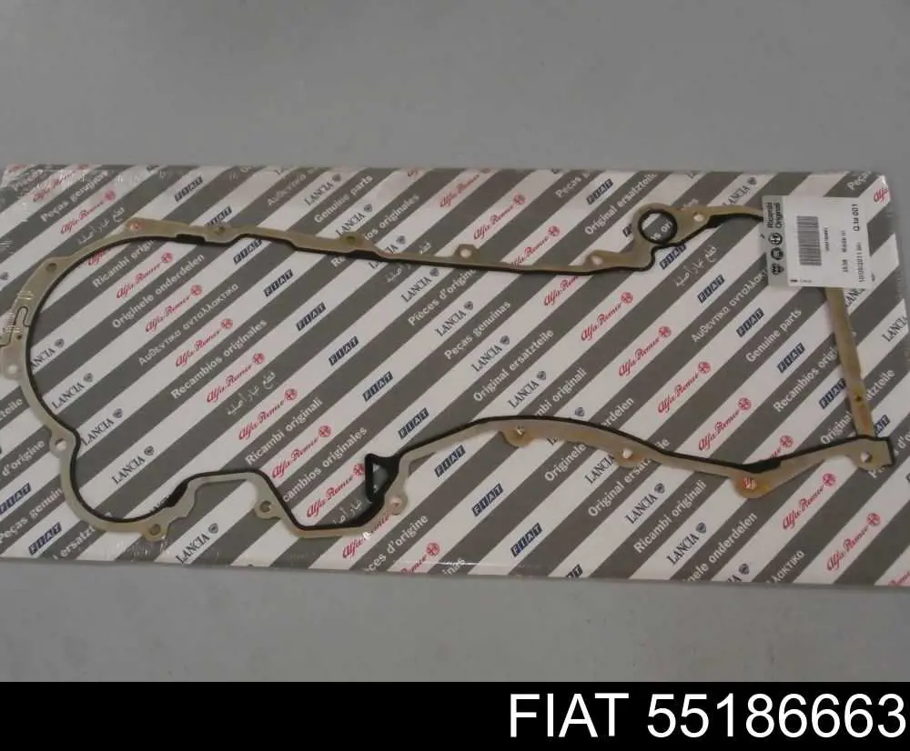 Uszczelka pokrywy przedniej silnika Fiat/Alfa/Lancia 55186663 cena, od 24,54 USD
