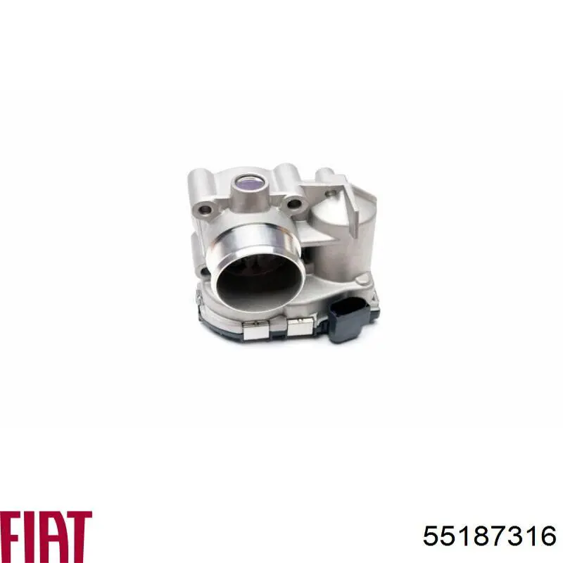 Przepustnica, komplet Fiat/Alfa/Lancia 77363462