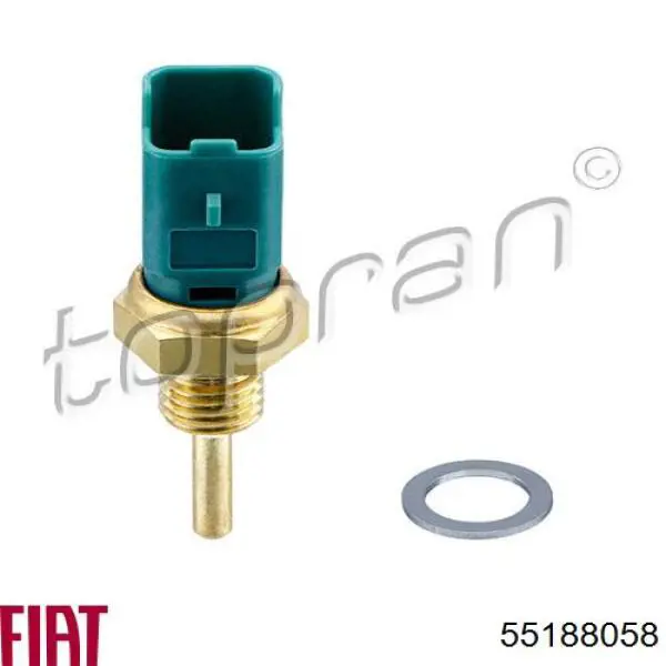 Do koszyka 55188058 Fiat/Alfa/Lancia Czujnik temperatury płynu chłodzącego