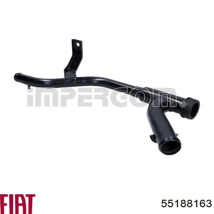 Do koszyka 55188163 Fiat/Alfa/Lancia Przewód (króciec) układu chłodzenia