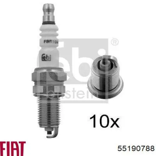 Do koszyka 55190788 Fiat/Alfa/Lancia Świeca zapłonowa